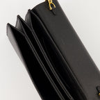 Valentino VLogo Pouch, grained calfskin pouch, designer chain pouch, luxury fashion accessories, Valentino accessories