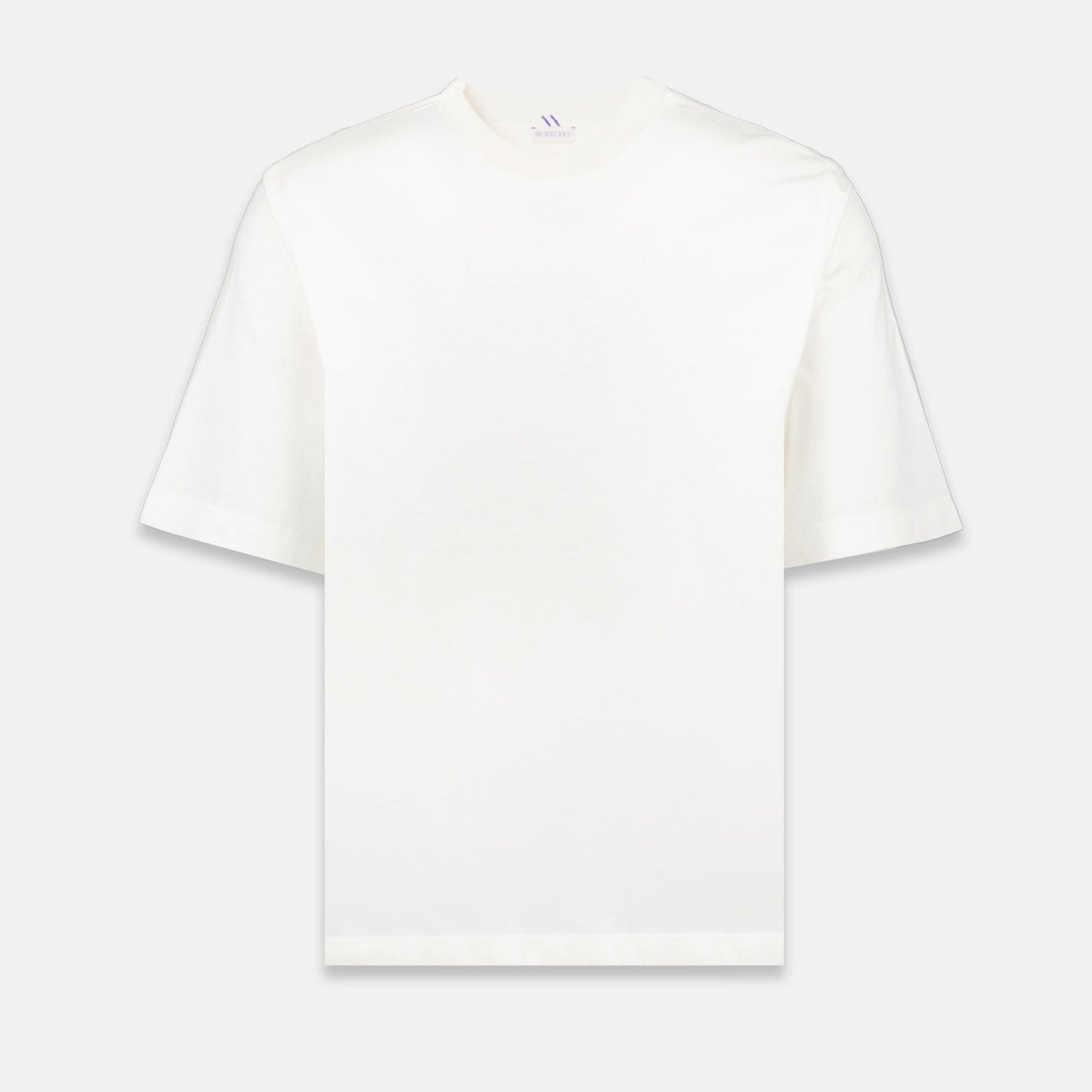 white t-shirt, Burberry EKD, luxury ready-to-wear, high-end fashion, iconic design