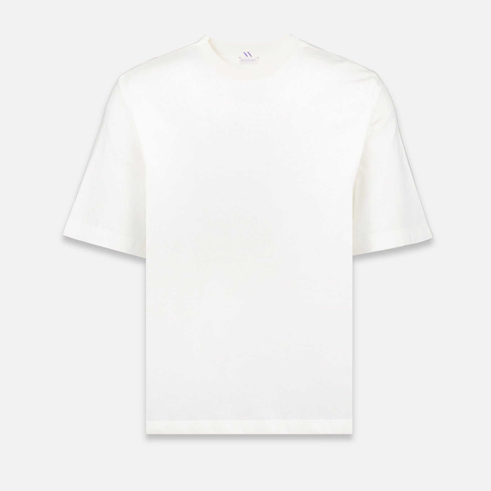 white t-shirt, Burberry EKD, luxury ready-to-wear, high-end fashion, iconic design