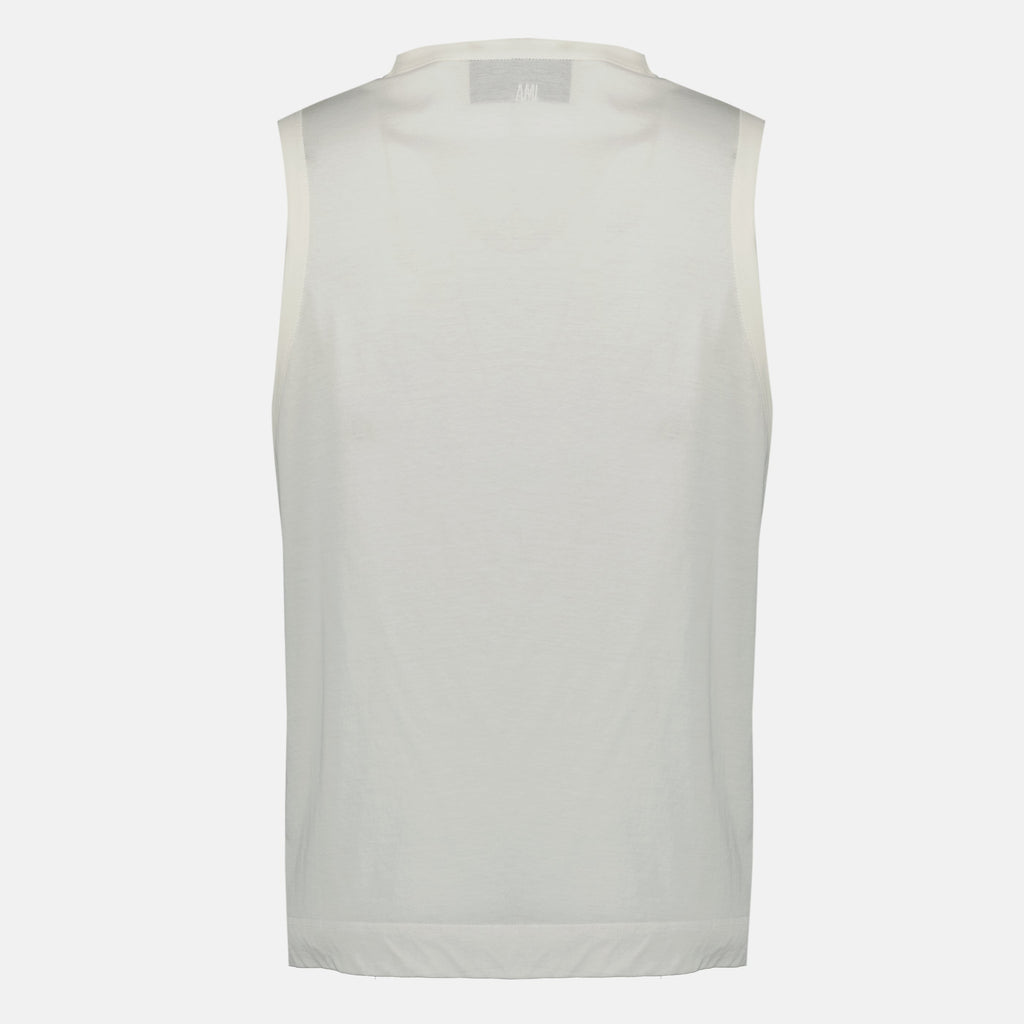 Débardeur en Coton Blanc