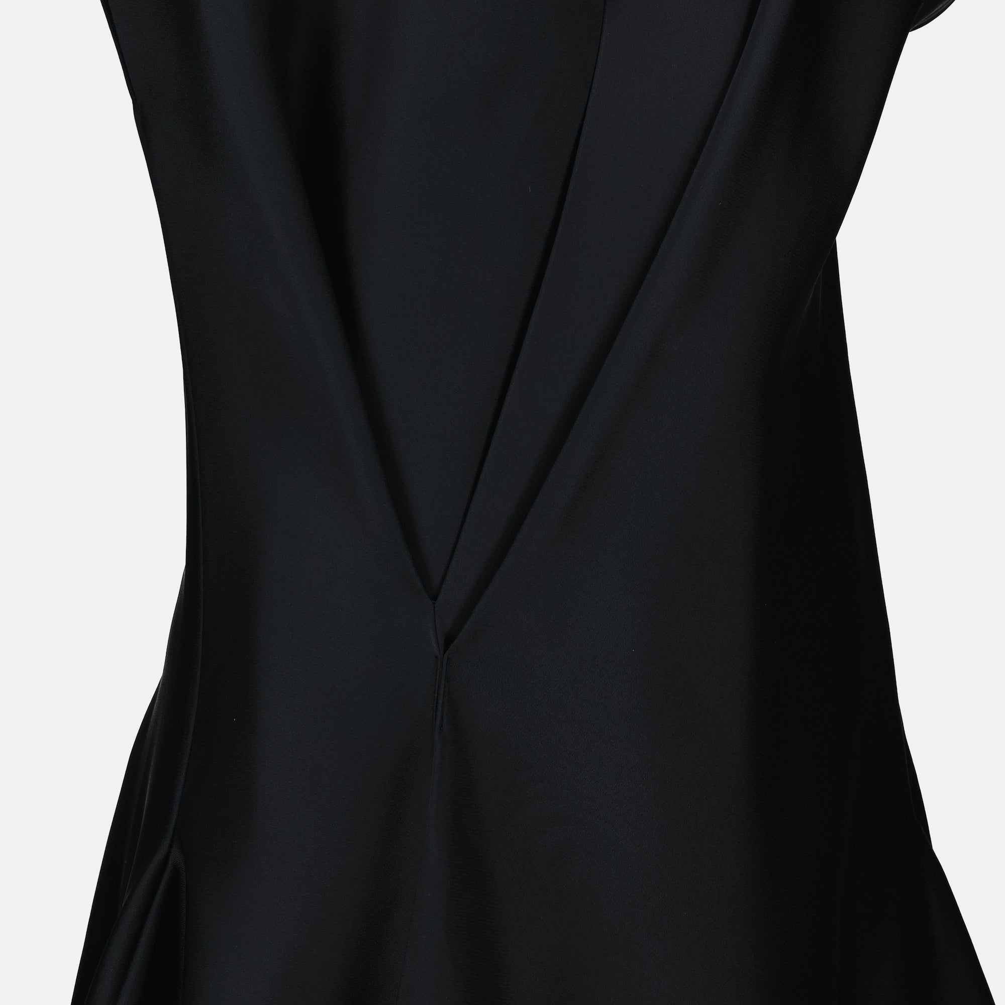knee length dresses for ladies Khaite Women's Merith Floral Sheer Handkerchief Hem Silk Organza Dress - Black