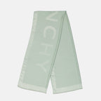 女性用のジバンシーの4Gグリーンスカーフの画像 - 2025年春夏シーズン - 後ろのビュー