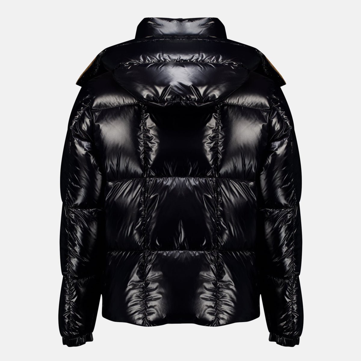 Chaqueta de plumón negra Parana