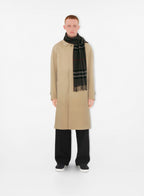 Image of Checkered Cashmere Scarf by Burberry for Unisex - Season Autumn-Winter 2023 - Detail View 9