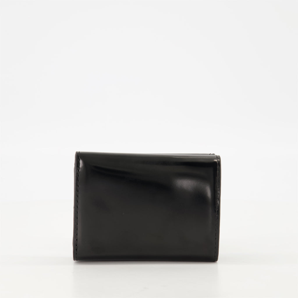 Diesel wallet, Tri Fold Wallet, leather wallet, elegant accessory, black wallet