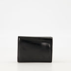 Diesel wallet, Tri Fold Wallet, leather wallet, elegant accessory, black wallet