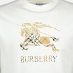 Image of T-Shirt EKD White by Burberry for Men - Season Spring-Summer 2026 - Detail View 1