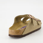 Image of Arizona Beige Sandals by Birkenstock for Women - Season Spring-Summer 2025 - Back View