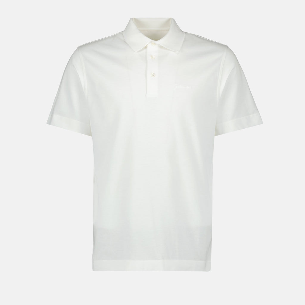 Givenchy polo, embroidered polo shirt, organic cotton clothing, Spring-Summer 2025 fashion, classic collar polo