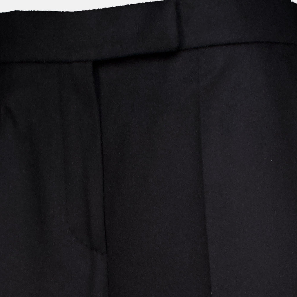 Pantalones Negros de Pierna Ancha