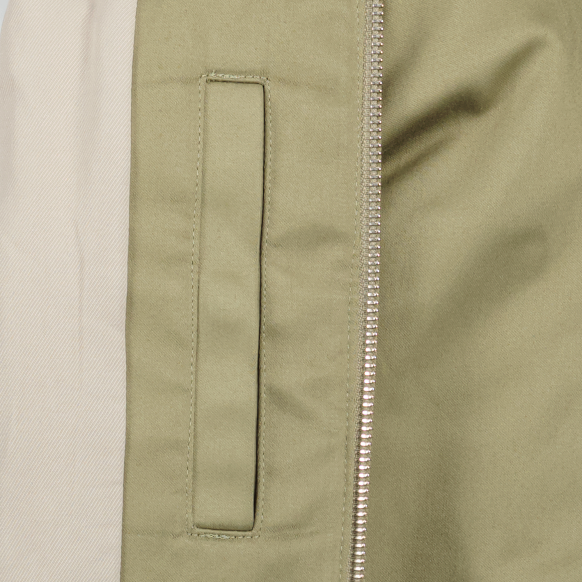 Ami de Coeur jacket, zipped jacket, kaki jacket, contemporary design, men's fashion