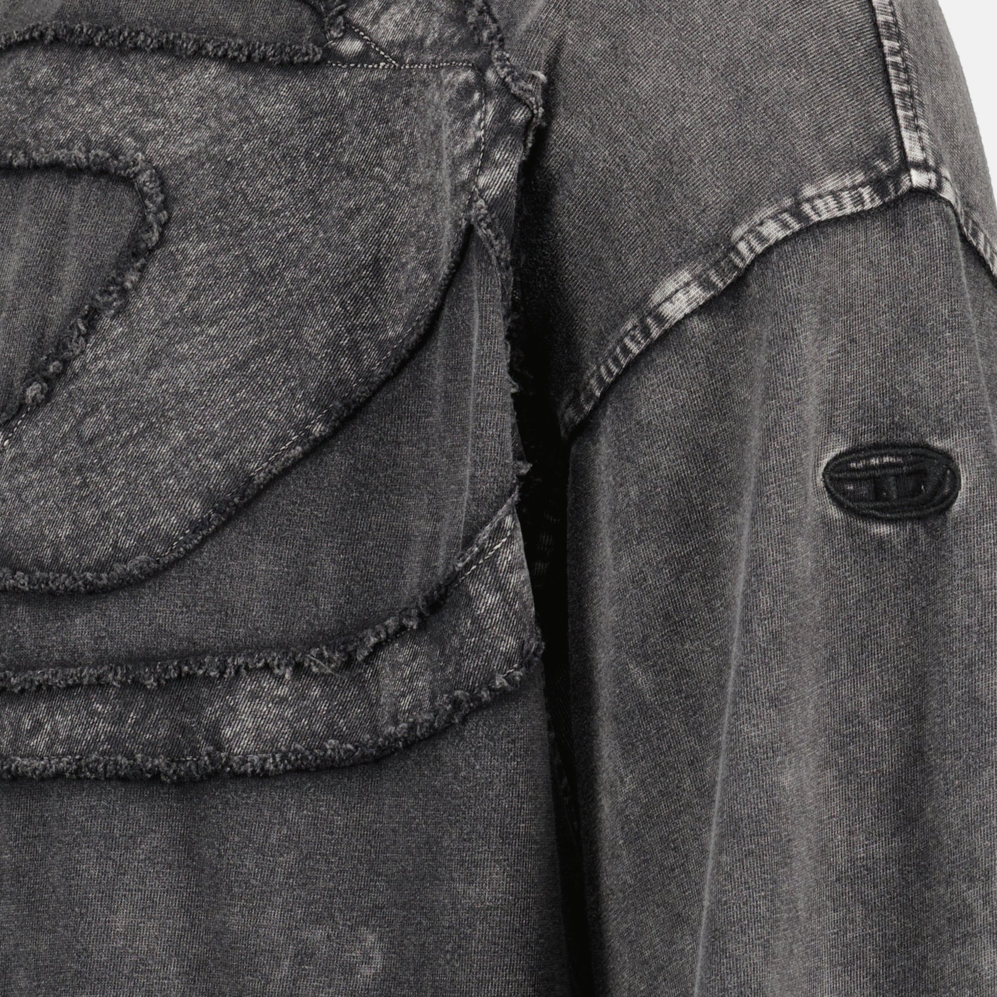 오버사이즈 티셔츠 T-Boxt-D 그레이