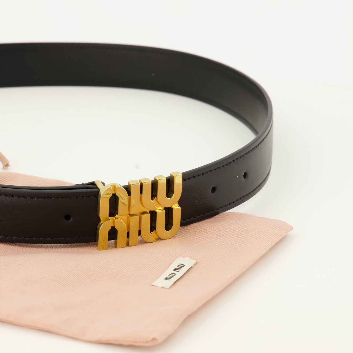 Black Leather Belt