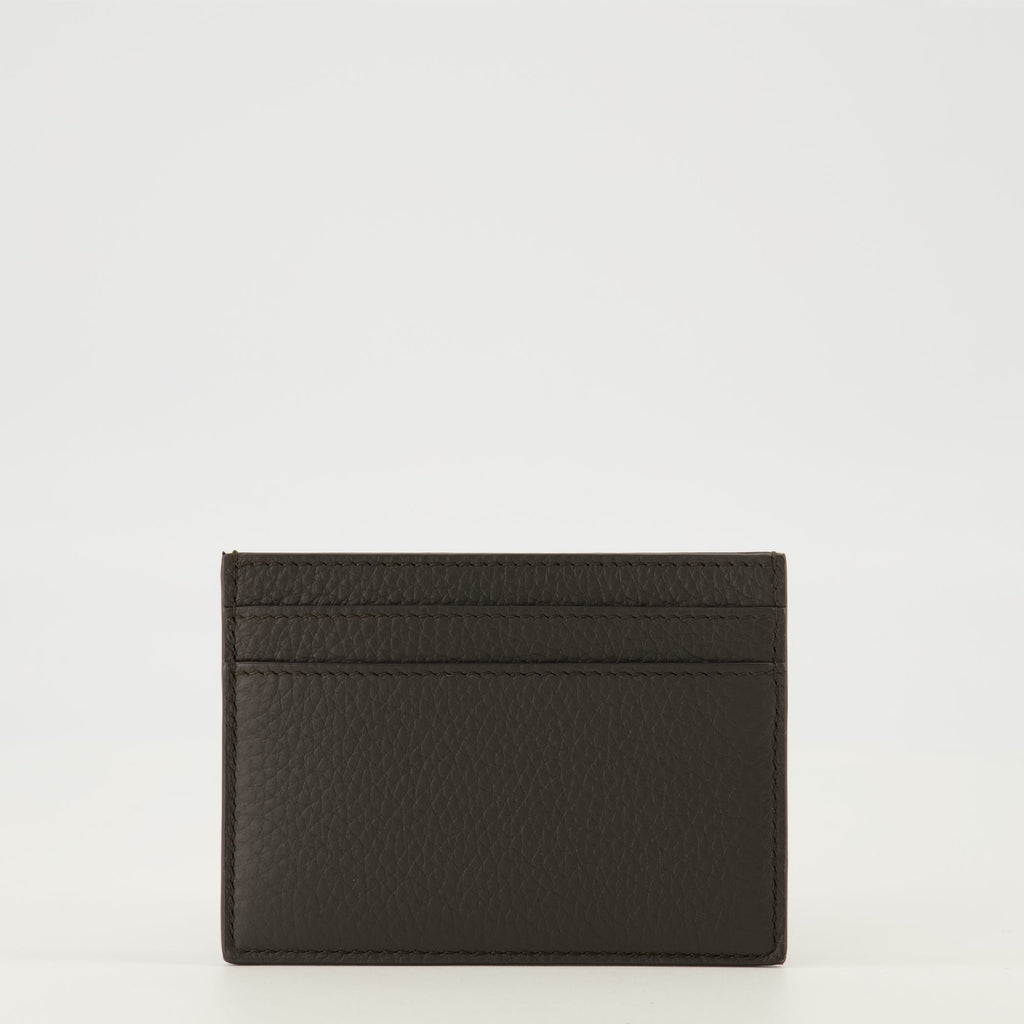 남성을 위한 생 로랑의 Tiny Cassandre 카드 지갑 이미지 - 시즌 봄-여름 2026 - 뒷면 보기