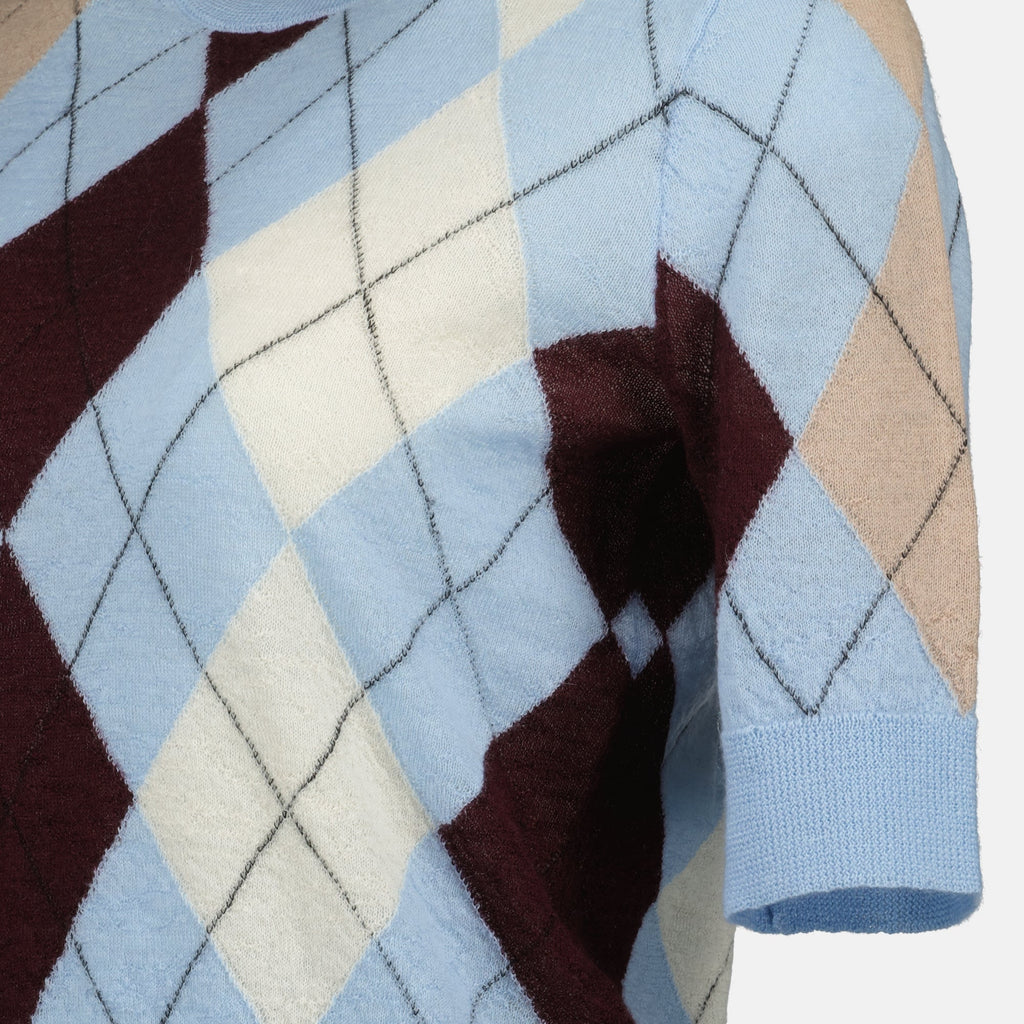 Givenchy coat, blue wool coat, Autumn-Winter 2025, cashmere coat, asymmetric coat