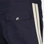 Image of Navy Swim Shorts by Moncler for Men - Season Spring-Summer 2025 - Product detail view 2