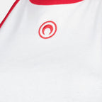 Top dos nu en jersey blanc