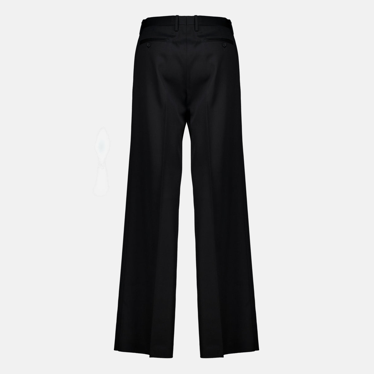 Black Pleated Trousers