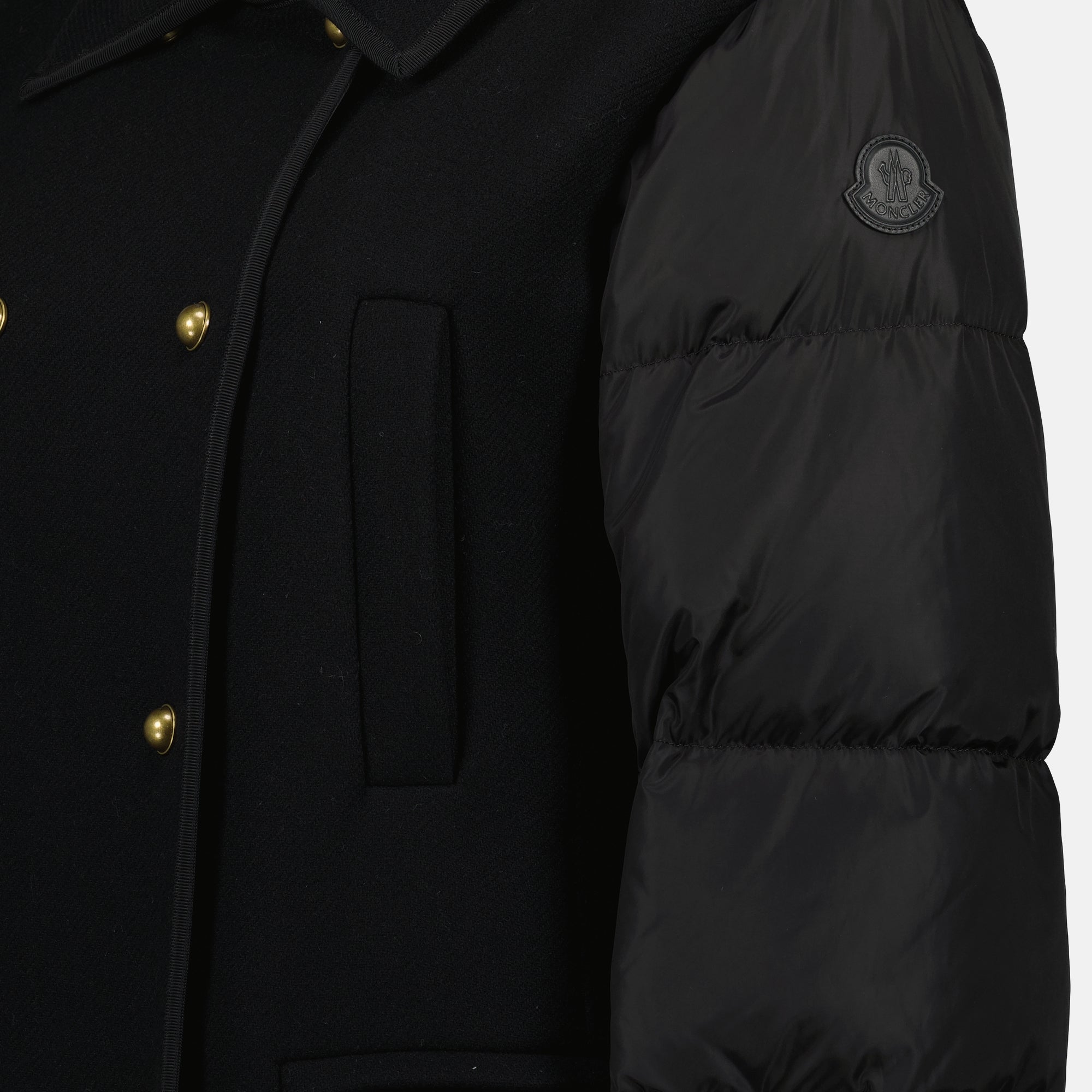 Moncler, Chaillo down jacket, women's outerwear, bi-material jacket, autumn winter fashion