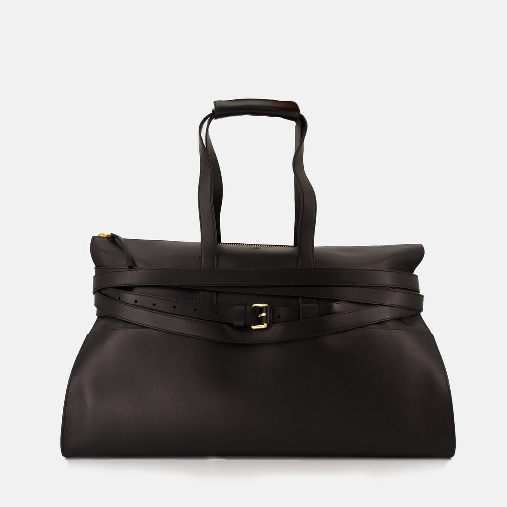 Moschino shopper bag, black leather handbag, luxury accessories, glossy leather bag, designer tote bag