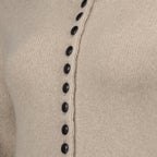 Image of Josette Cashmere Cardigan by Khaite for Women - Season Spring-Summer 2025 - Product detail view 2