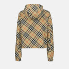 Reversible Plaid Windbreaker Jacket