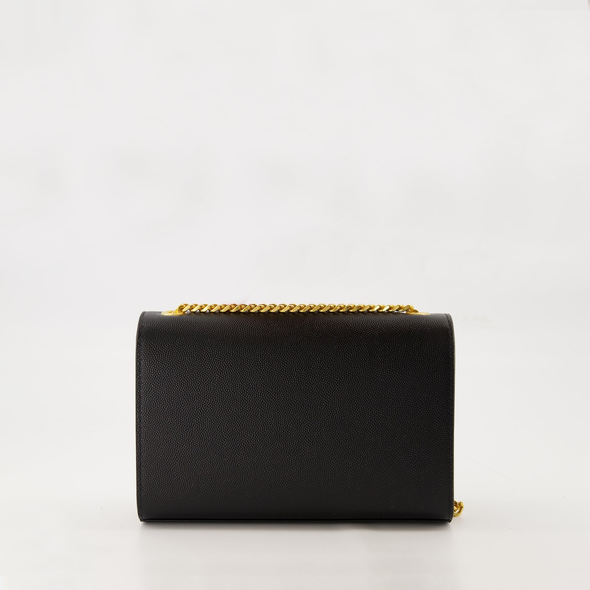 le sac kate small noir et dore saint laurent women 15432055292284