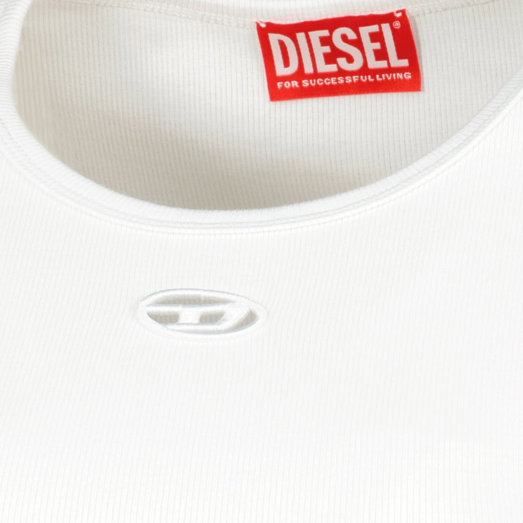 Top T-Bunny Tail White