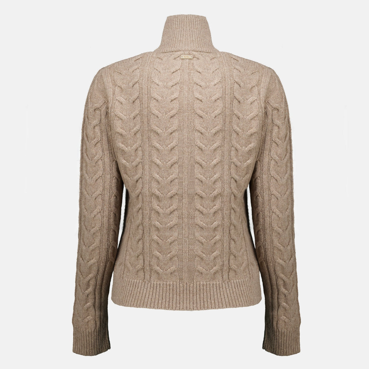 Zip-Knit Cashmere-Pullover