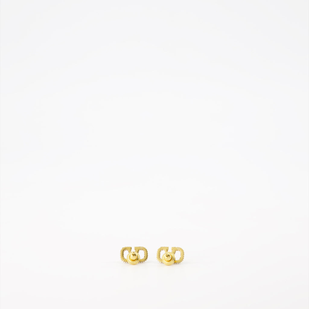 Vlogo Earrings, Valentino Garavani, gold crystals earrings, Swarovski crystals jewelry, Fall Winter 2025 collection