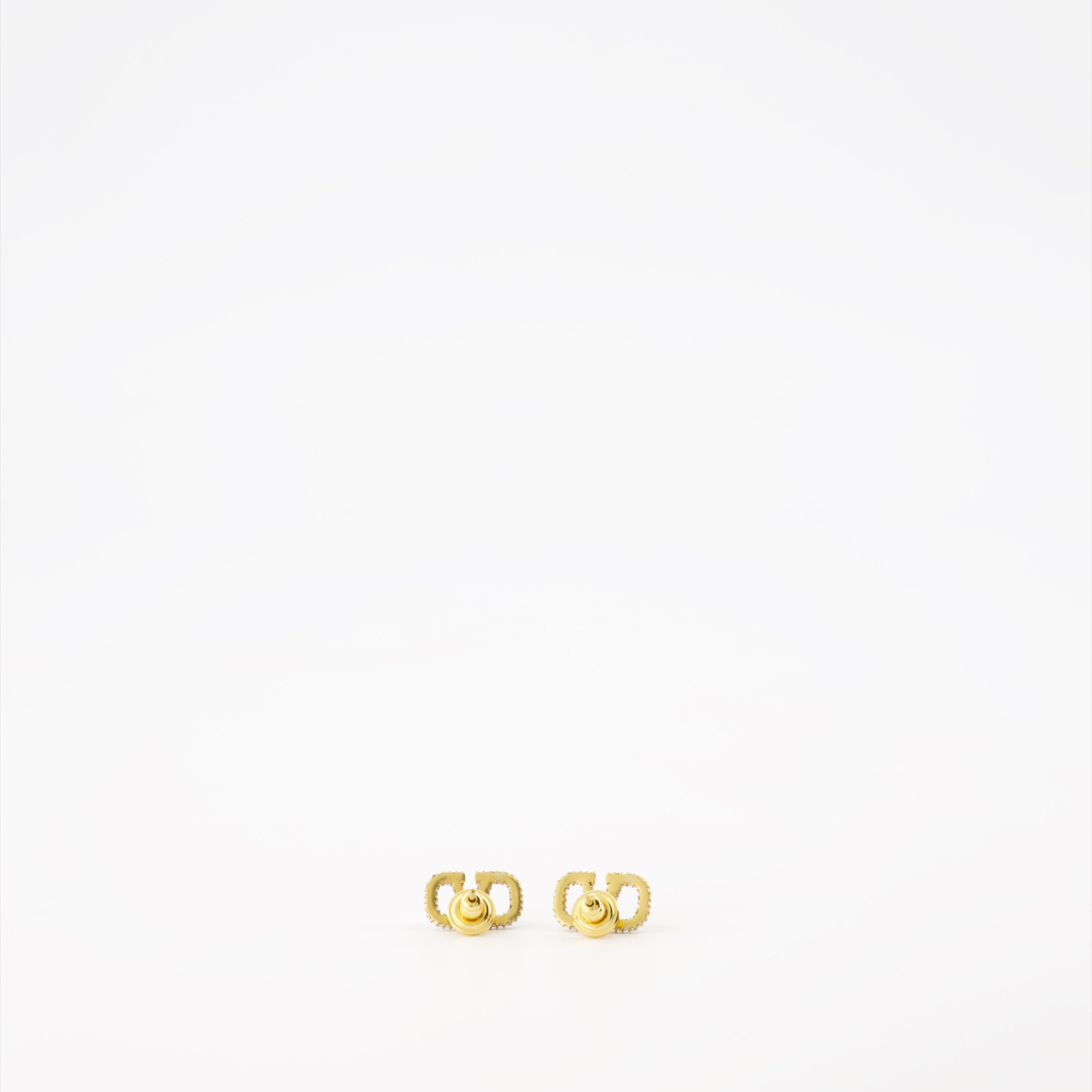 Vlogo Earrings, Valentino Garavani, gold crystals earrings, Swarovski crystals jewelry, Fall Winter 2025 collection