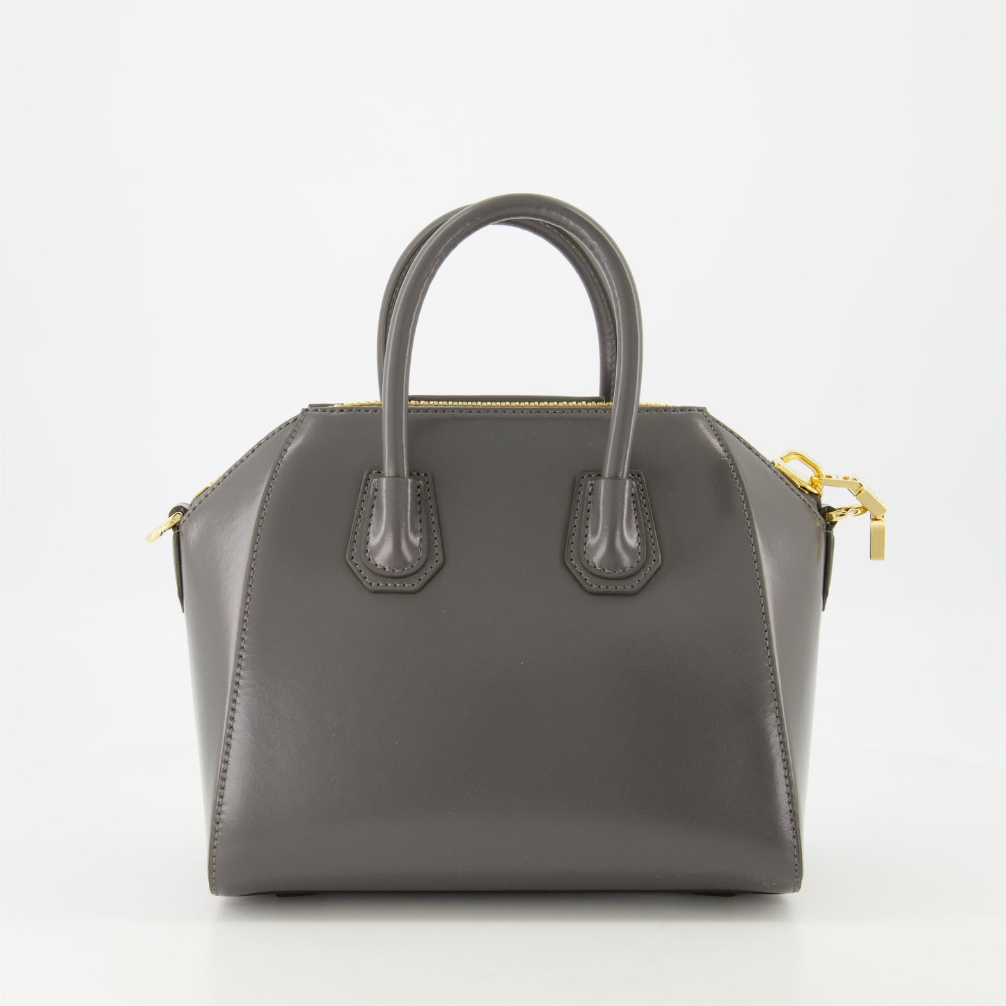 Givenchy Antigona, Box leather bag, Grey handbag, Luxury accessories, Women's designer bags