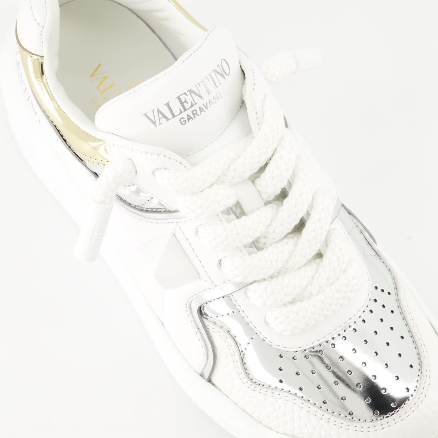 luxury sneakers, Valentino Garavani, nappa leather sneakers, platform sole sneakers, designer footwear