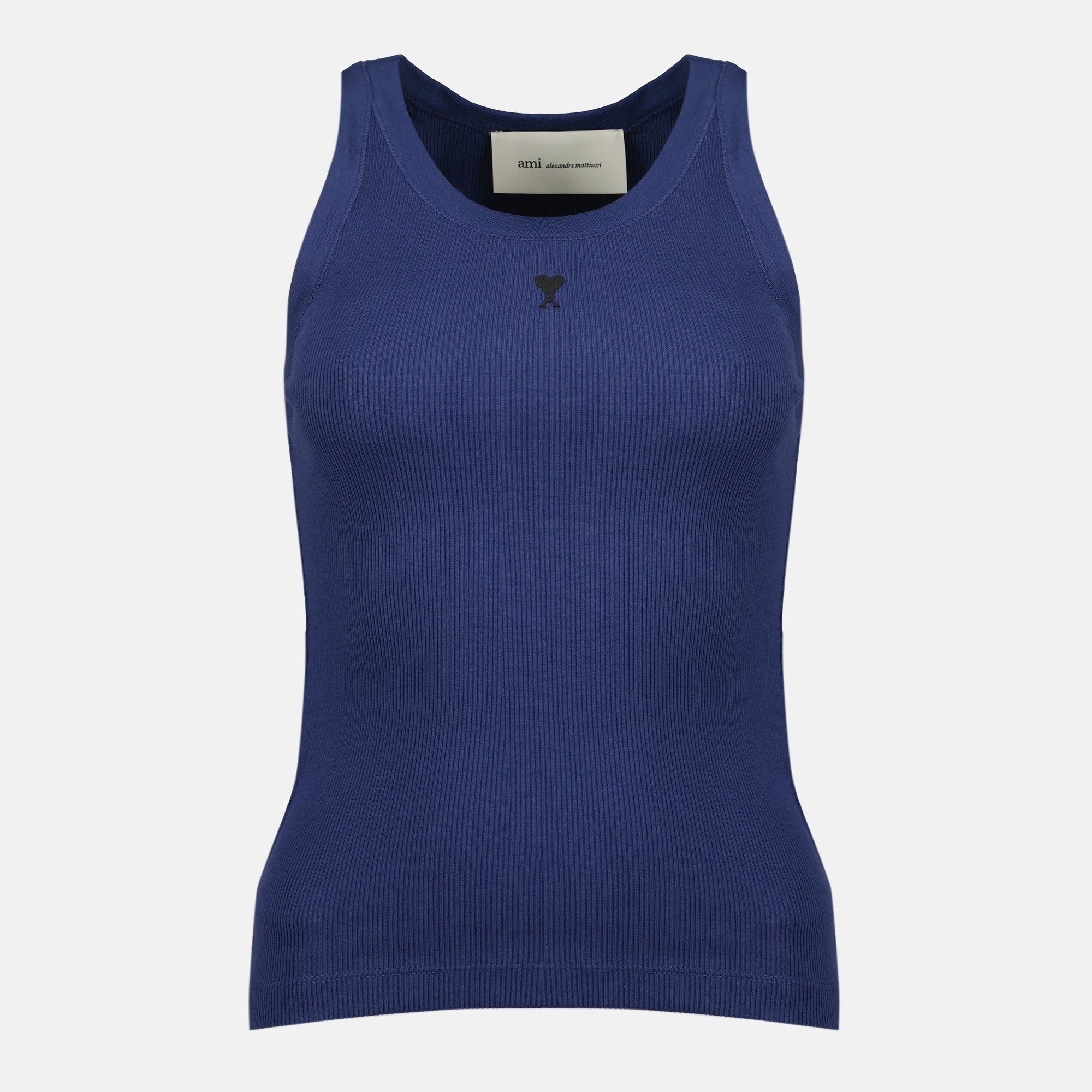 Bilde av Débardeur ami de coeur Marineblå av Ami PARIS for kvinner - Sesong Vår-Sommer 2026 - Frontvisning