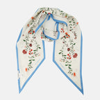 Imagen de bandeau de seda con estampado floral de Givenchy para mujeres - Temporada Otoño-Invierno 2025 - Vista trasera