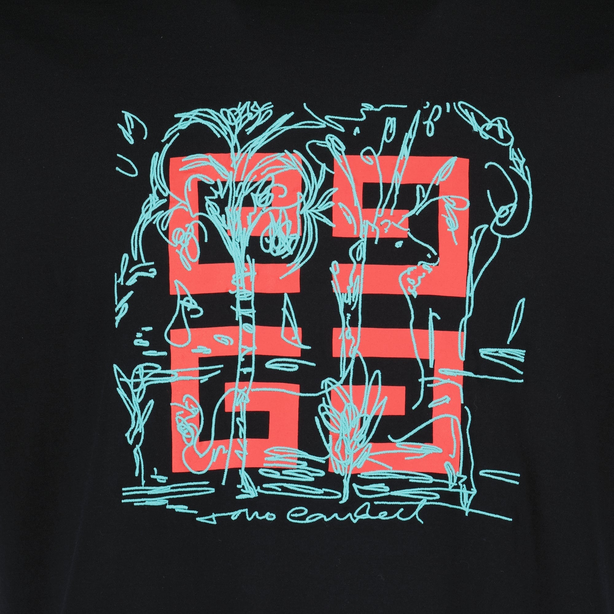 organic cotton t-shirt, Givenchy t-shirt, 4G logo, casual wear, spring-summer collection