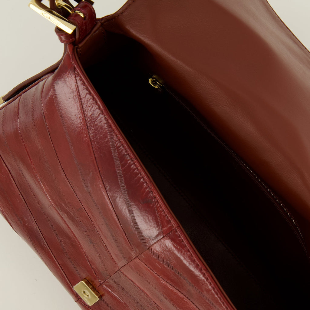 Flap 26325 Tasche aus Chevron-Leder