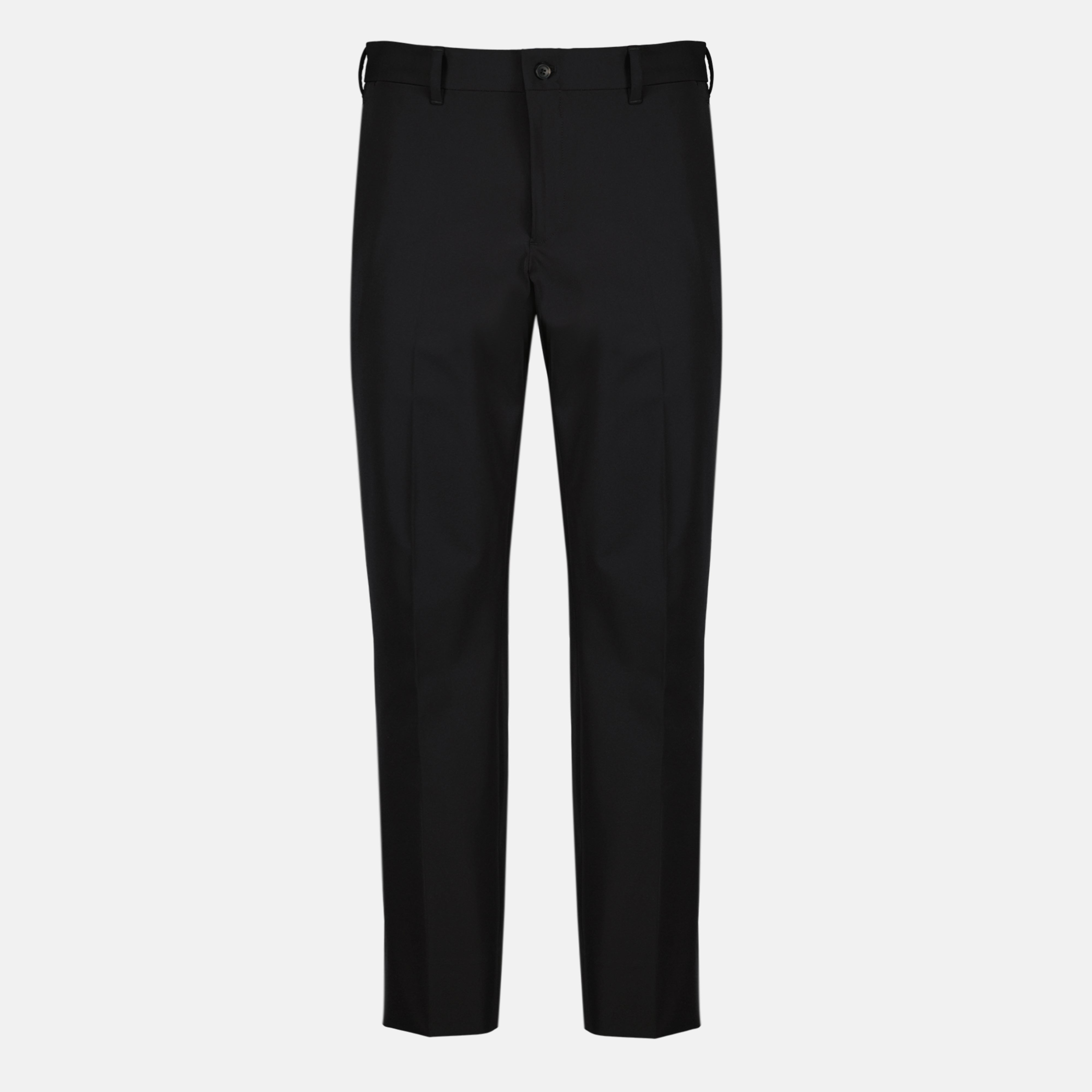 PRADA wool × mohair black slacks pants Black Mohair Wool Trousers - Prada - Men | WE IN STYLE