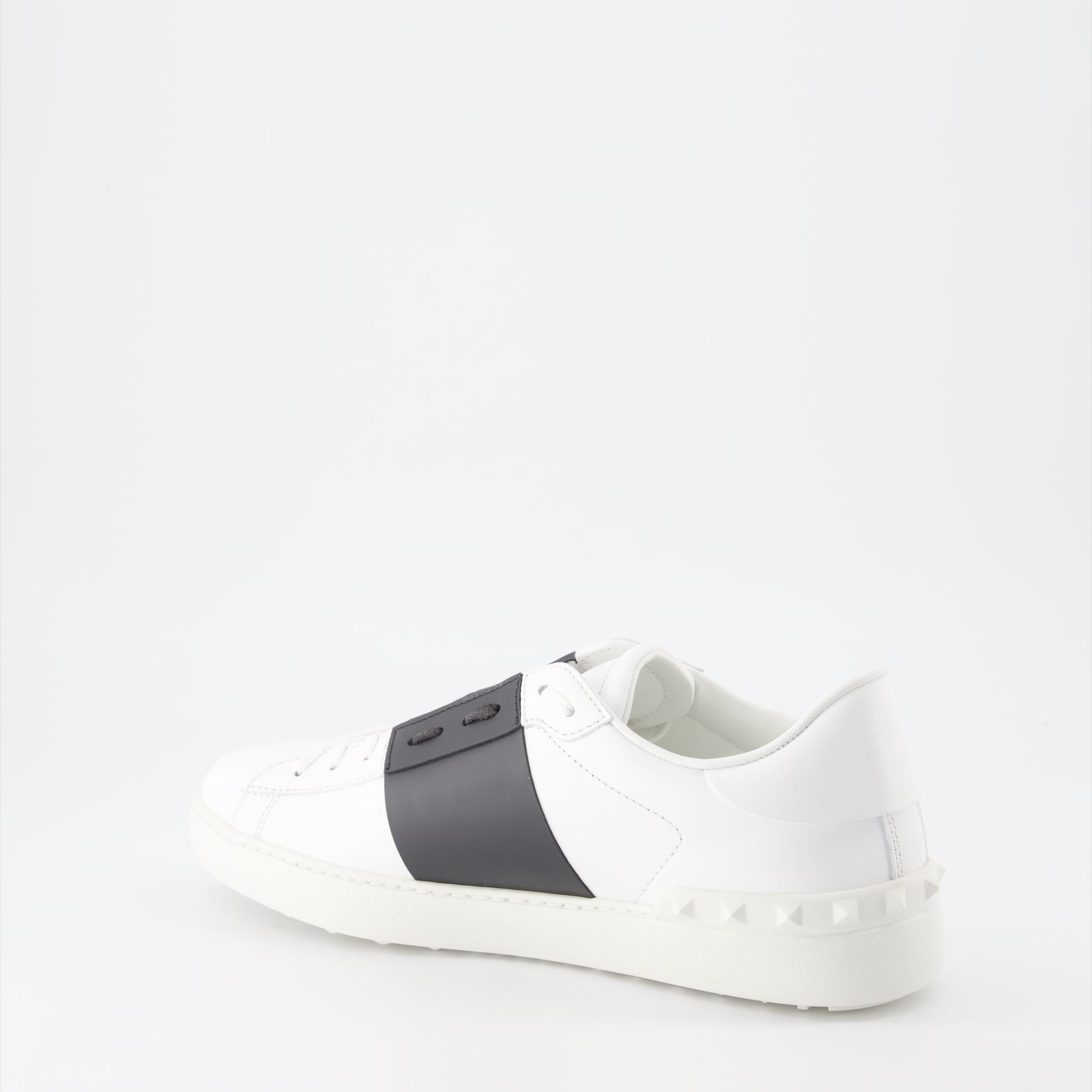 Baskets Open Blanches et Noires