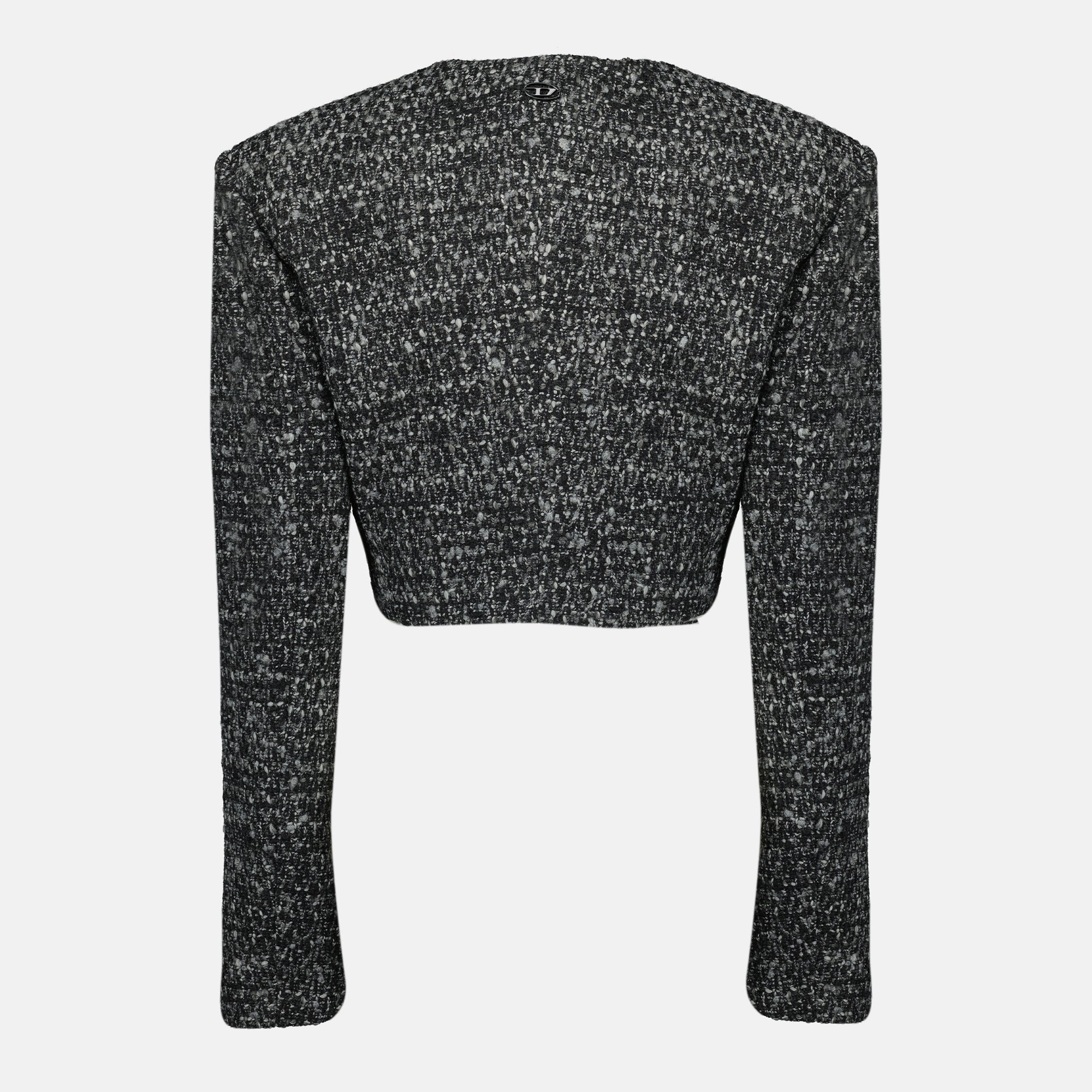 Diesel jacket, G-Crop-G, tweed coat, cropped jacket, Autumn-Winter collection