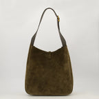 Borsa Grande in Suede Oliva Le 5 à 7