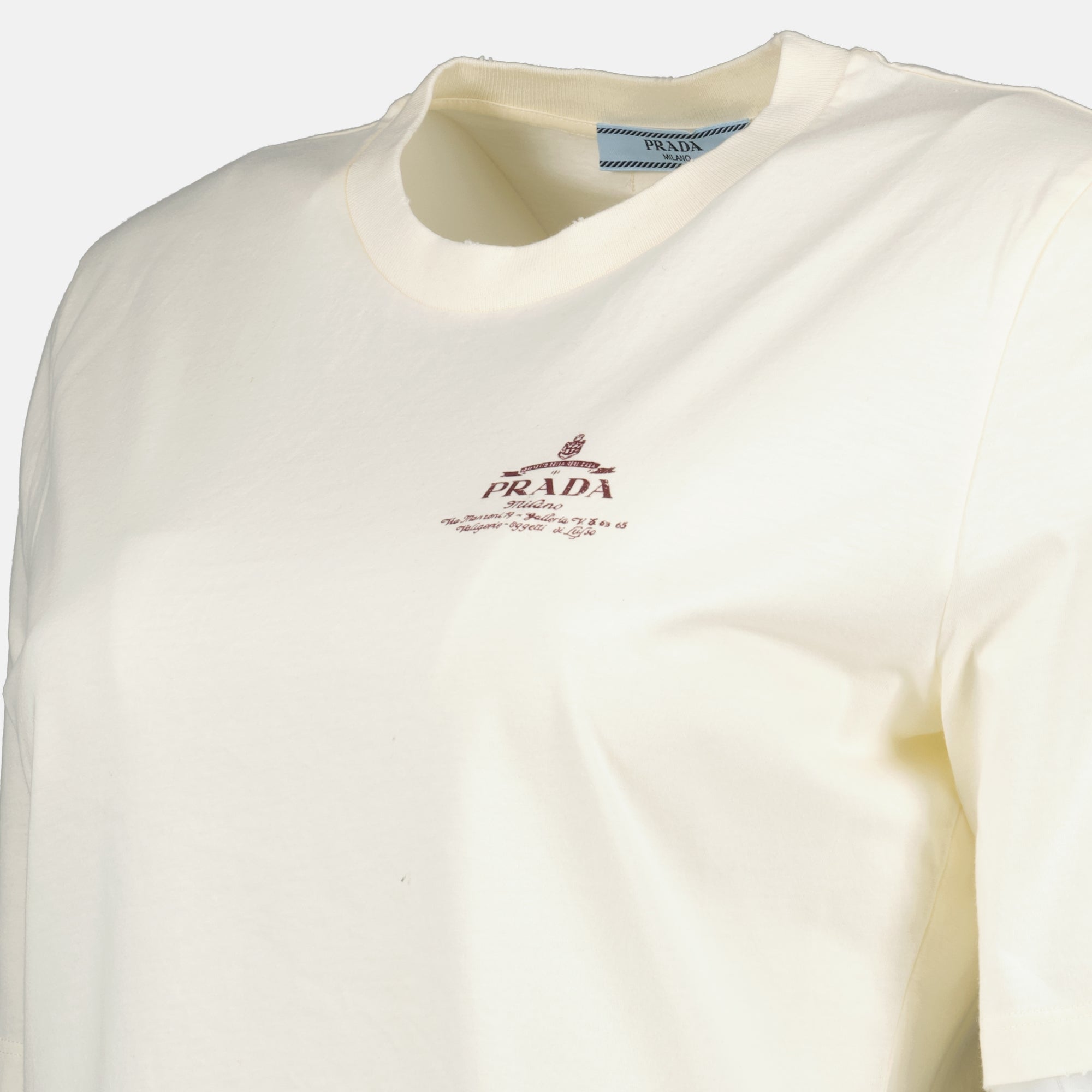 ベージュ ロゴ Tシャツ - PRADA - レディース | WE IN STYLE