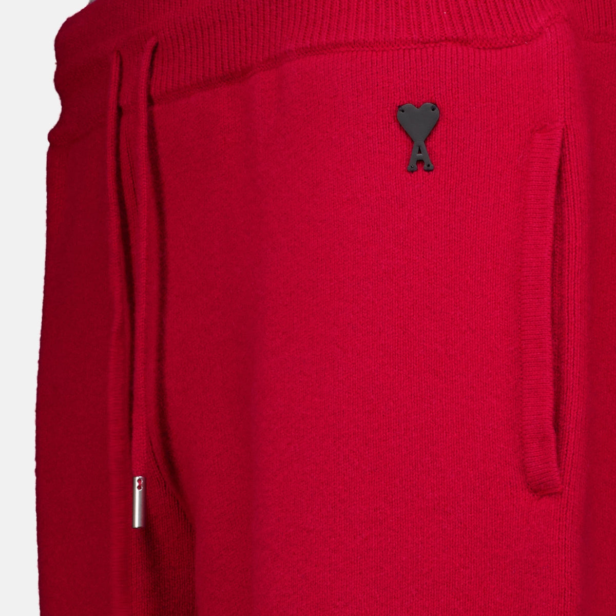 Red Wool Jogging