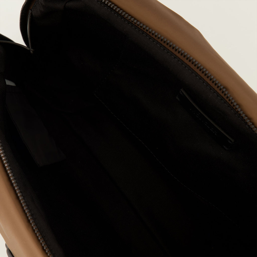 Pochette Caradoc en nylon marron