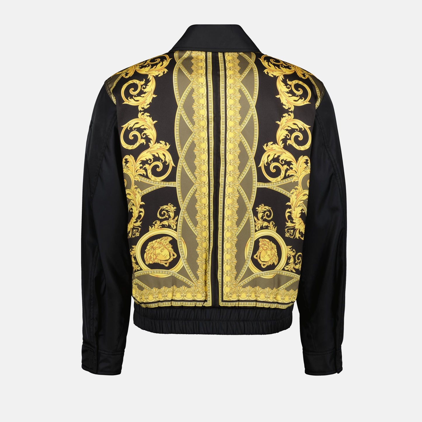 reversible jacket, Versace outerwear, luxury nylon jacket, men's fashion 2024, designer reversible clothing