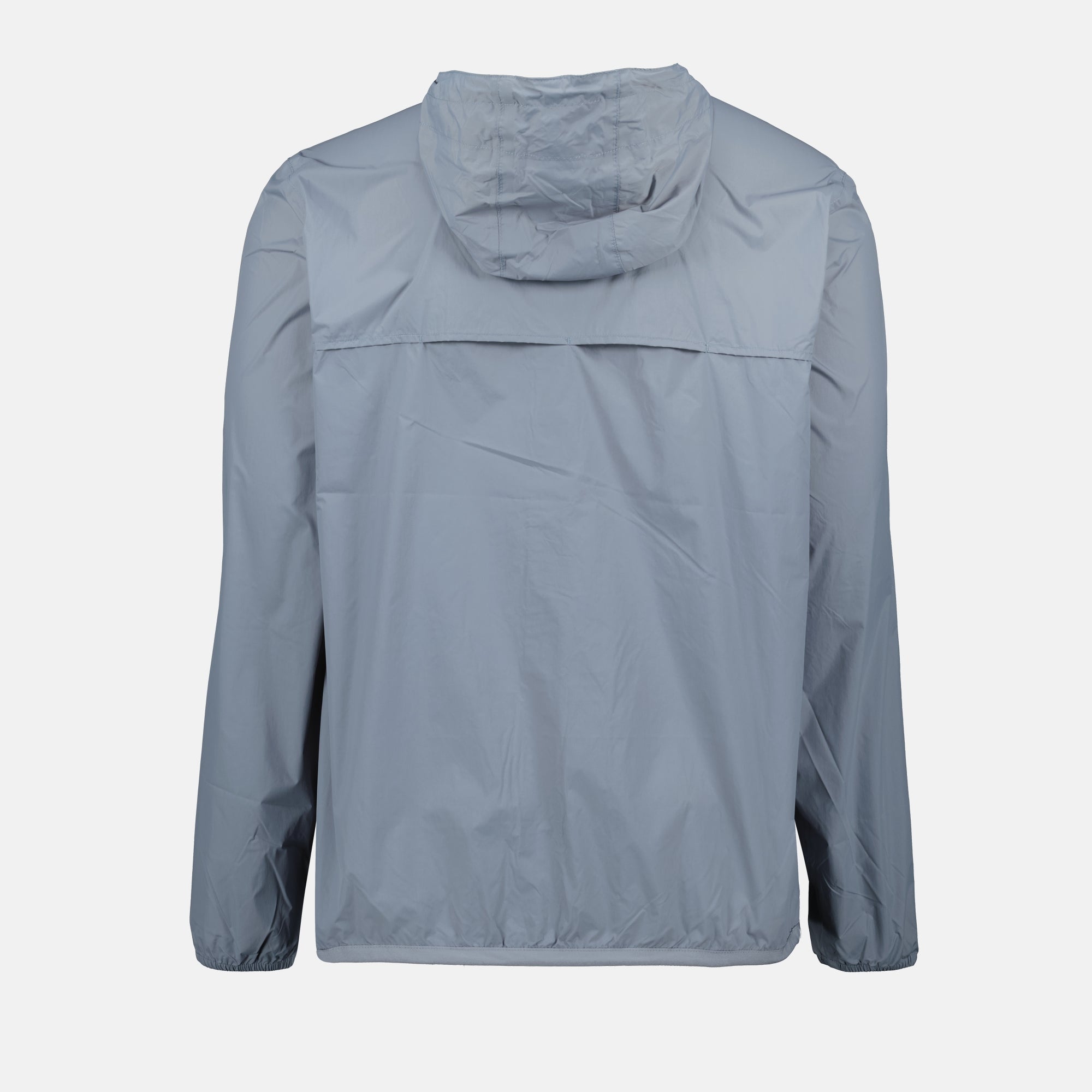 K-Way windbreaker, Le vrai 3.0 Claude, grey windbreaker, unisex jacket, breathable outerwear