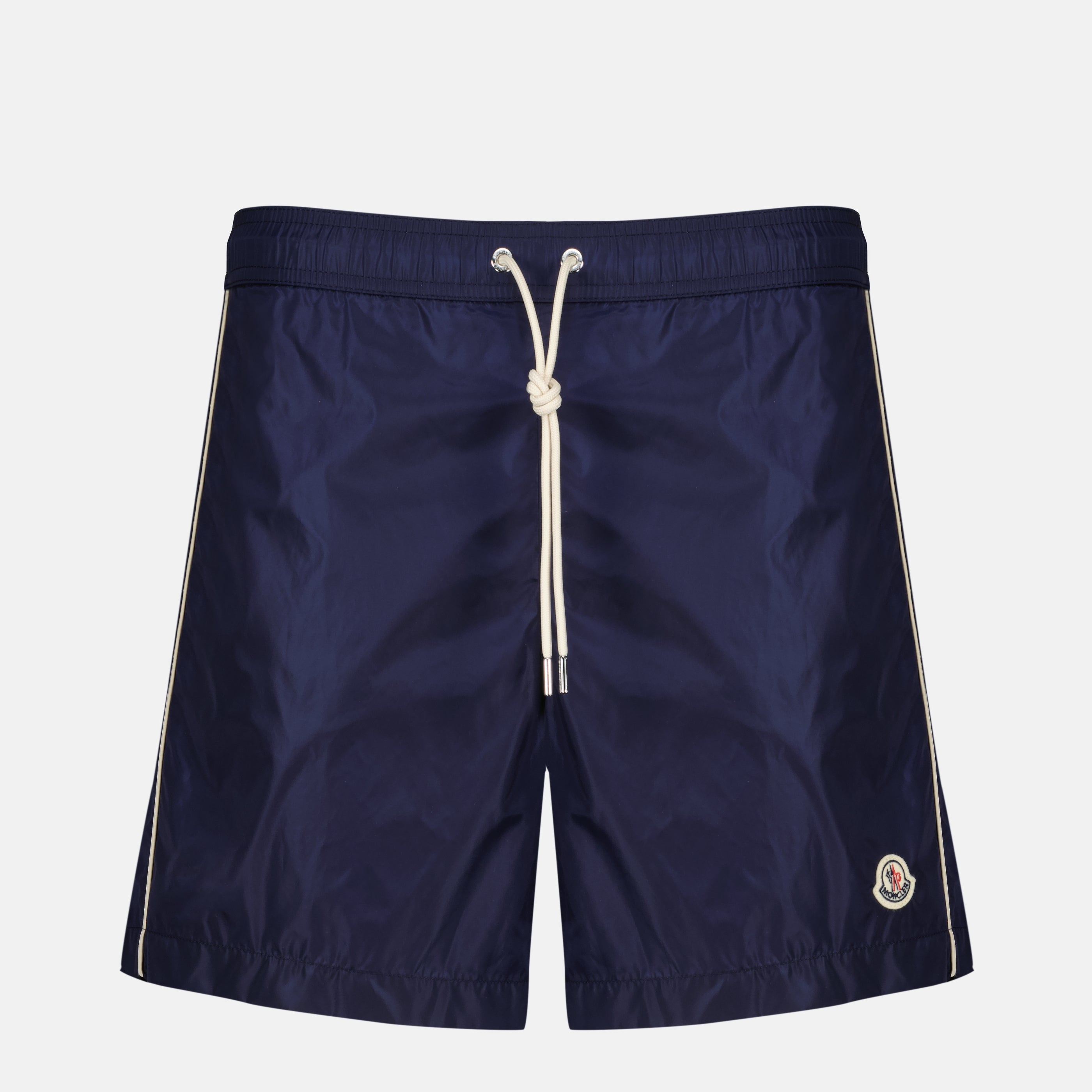 Bath Shorts with Navy Trim