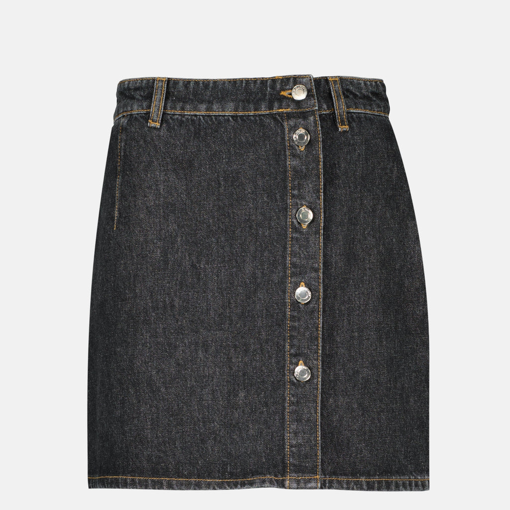 Denim Miniskjørt