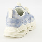 Immagine delle sneakers in denim Wave di Iro per donne - Stagione Primavera-Estate 2025 - Vista posteriore