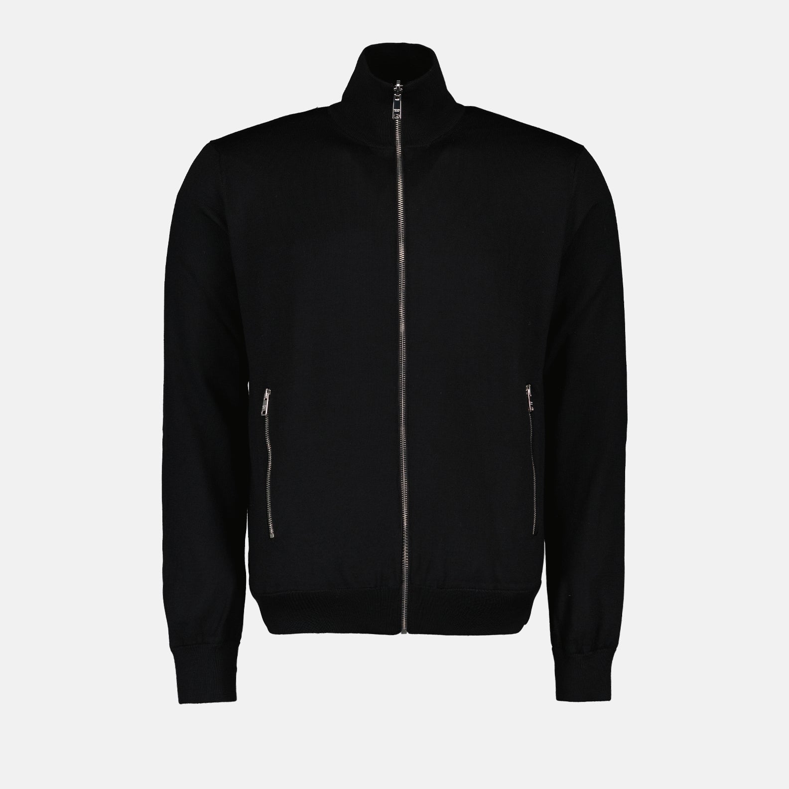 Prada bomber jacket, black bomber jacket, Re-Nylon jacket, luxury menswear, Autumn-Winter 2024